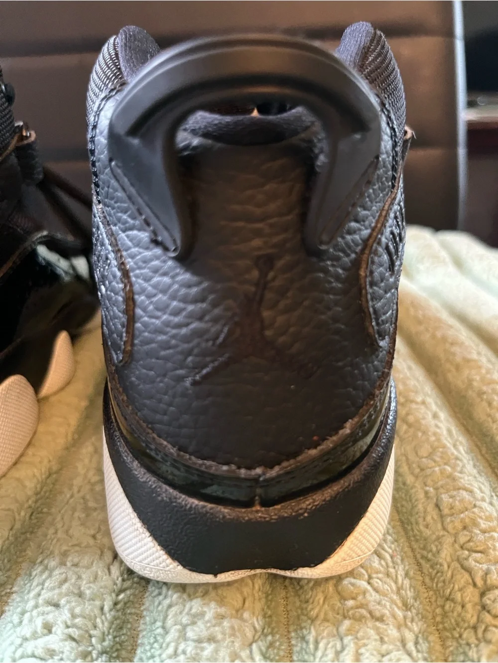 Jordan Kids’ High-Top Sneakers in Black and White
